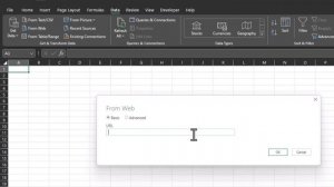 Excel Tips - Import Website Data