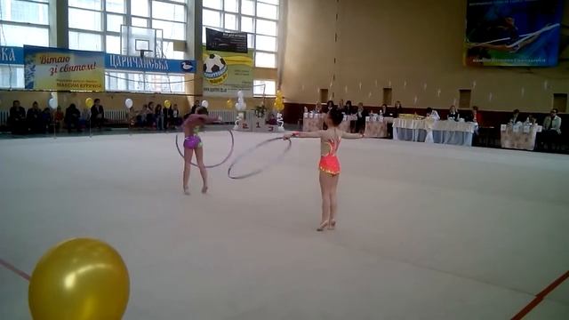 Молдаван Дарья, "Синицина", обруч, 24.04.2016 смотреть онлайн