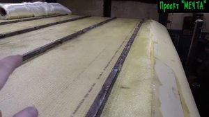 Кемпер/автодом своими руками. Обшивка крыши стеклотканью.