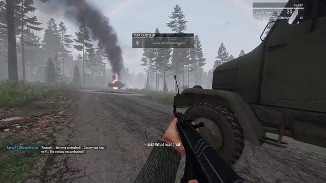 CONVOY mission 11 - Arma 3 CSLA - IRON CURTAIN смотреть онлайн