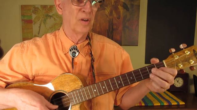 Saints Go Marching In. Kala Mango Baritone Ukulele. смотреть онлайн