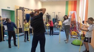 Суставная разминка для детей с ОВЗ, Камышин, часть 2