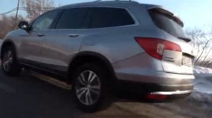 Honda Pilot 2016   Кроссовер который смог    или спасаем УАЗ и Xtrail