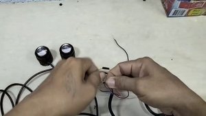 Motorcycle mini driving light easy install