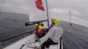 Старт гонки на яхте MX700