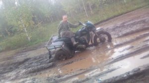 Трицыкл на базе ИЖ с двс от lifan 6.5