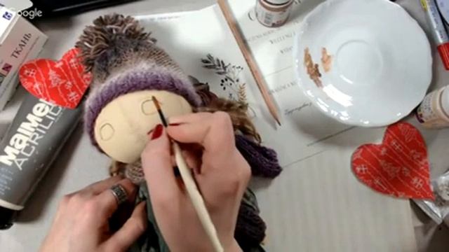 Наталья Кондратюк - РИСУЕМ ИГРИВЫЕ ГЛАЗКИ ДЛЯ ВАШЕЙ КУКЛЁНЫ смотреть онлайн