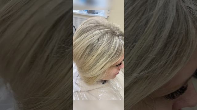 Мелирование волос #стильныестрижки #стрижкакаре