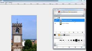 Простой коллаж в GIMP