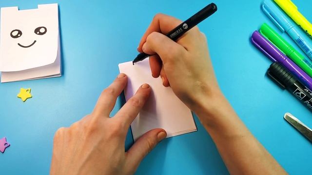 How To Make MINI Paper NOTEBOOK  Only ONE SHEET OF PAPER  NEW IDEA