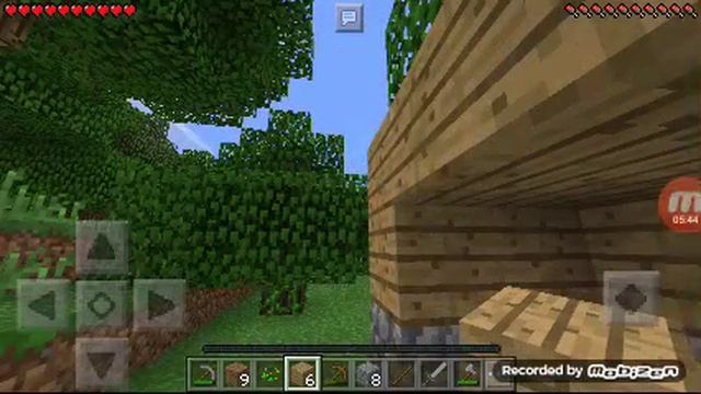 Майнкрафт 0.14.3 выживание . Домище и факела смотреть онлайн