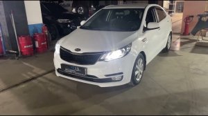 KIA RIO - установили bi-led модули GTR G5