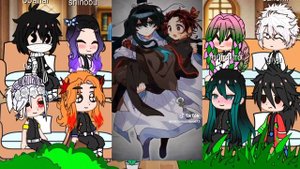 hashira react to tanjiro ( Muitan)#tanjiro #muichiro