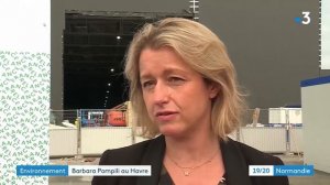 Barbara Pompili en visite au Havre • HAROPA PORT