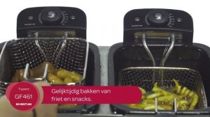 Inventum GF461 Dubbele koude zone friteuse