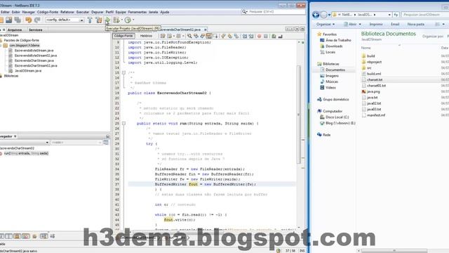 Java IO Stream - Exemplo 04 смотреть онлайн