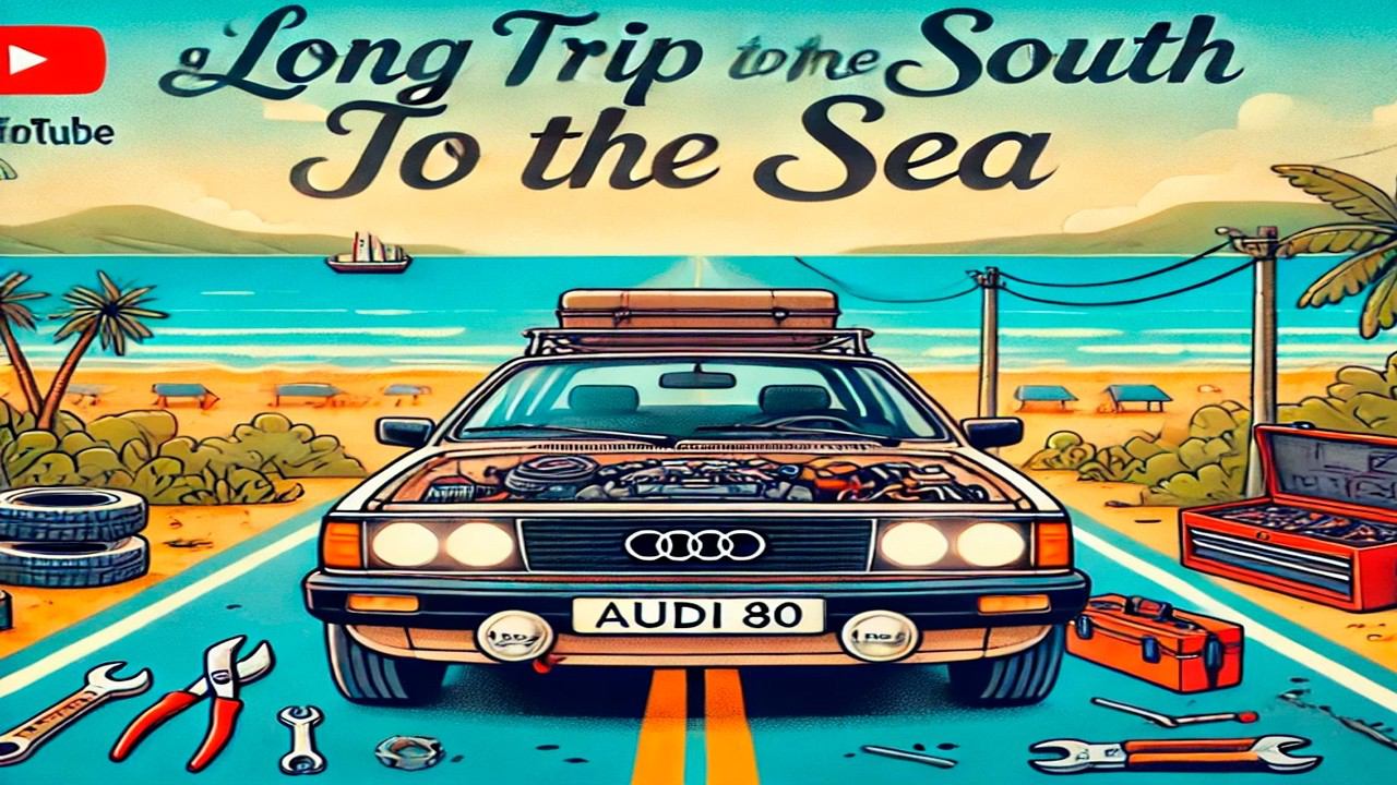 Экстренная остановка на трассе: Чудом избежали катастрофы на Audi 80!