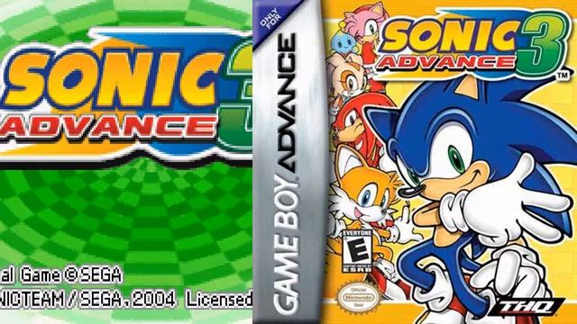 Sonic Advance 3 Game Boy Advance ROM смотреть онлайн
