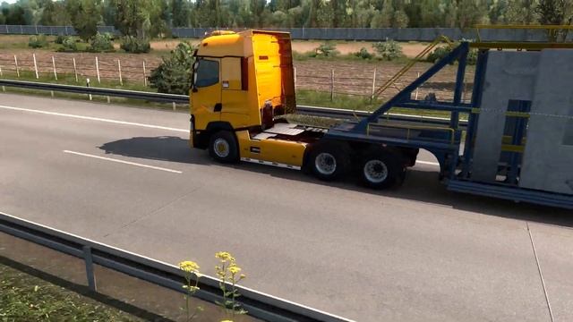 ETS 2 - Renault T Range Transporting Wall Panels Part 1 смотреть онлайн