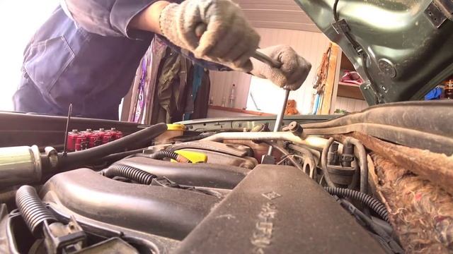 Проверка ремня ГРМ Рено Меган 2 смотреть онлайн