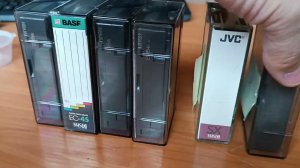 Небольшой обзор видеокассет VHS-C