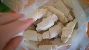 Круасаны замороженные. Заготовки кулинарные