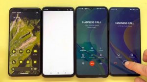 Xiaomi Redmi Note 9S & Pixel 4XL Vs HUAWEI Nova Y90 Y70 / MADNESS INCOMING CALL & OUTGOING CALL