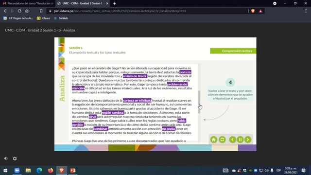 CURSO VIRTUAL PERU EDUCA - COMPRENSION LECTORA - PROPOSITO TEXTUAL Y LOS TIPOS TEXTUALES смотреть онлайн