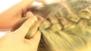 Коса венок|простая детская прическа/Kos wreath | simple children's hairstyle