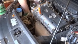 замена масла VW Polo Sedan