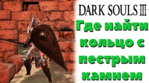 Dark Souls 3 - Где найти кольцо с пестрым камнем.