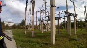 Вывод ремонт секции шин.