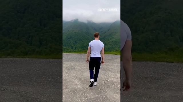 Толян в горах в Чечне⛰ Как вам вид?