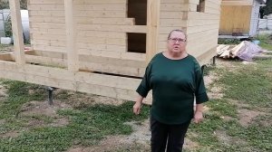 Баня с мансардой под усадку 6 на 4