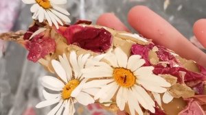Делаю свечу из пчелинного воска с травами DIY magic Candles Master Class