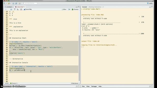 Interactive Documents with R смотреть онлайн