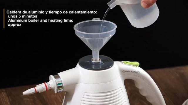 SOGO VAP-SS-16930 - VAPORERA ELÉCTRICA | 2 IN 1 STEAM CLEANER 900W смотреть онлайн