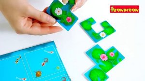 Магнитная игра BONDIBON Smart Games - ПОДВОДНЫЙ МИР