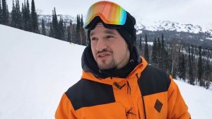 Трюк на сноуборде фс 180. Простой и стильный