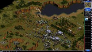 Red Alert 2 | Extra Hard Ai | 7 Vs 1 | Brawl Against Nature Map | France Vs 7 Random