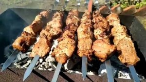 Шашлык в луковом соке