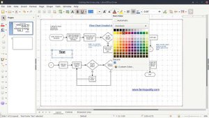 Creating Flow Charts using LibreOffice Draw