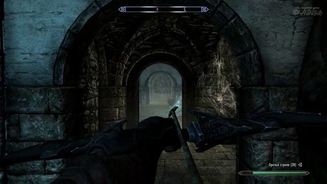 SKYRIM   серия 157 Катакомбы Потемы