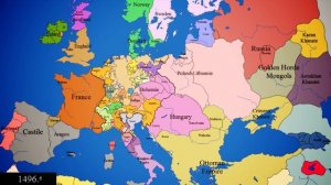 Границы европейских государств с 1019 по 2000 г.г.