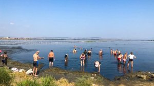 ПОМОРИЕ, БОЛГАРИЯ. ПОМОРИЙСКОЕ ОЗЕРО.