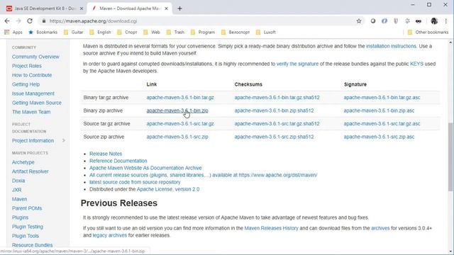 Настройка Java и Maven смотреть онлайн