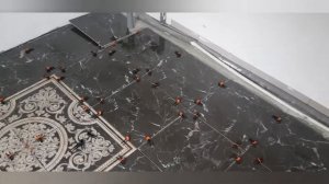 Укладка плитки, своими руками, первый раз. С помощью СВП. Плитка керамогранит