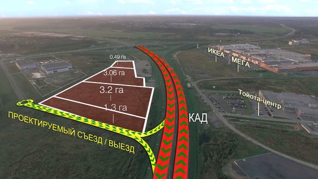 Территория под освоение у КАД (пос. Бугры). АО РАД. смотреть онлайн