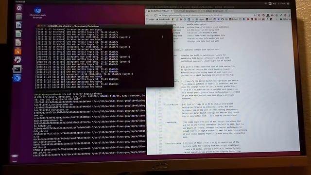 Cryptocurrency Mining Software Tutorial Series 5: Cudaminer on Nvidia Jetson Tx2 (Special Edition)