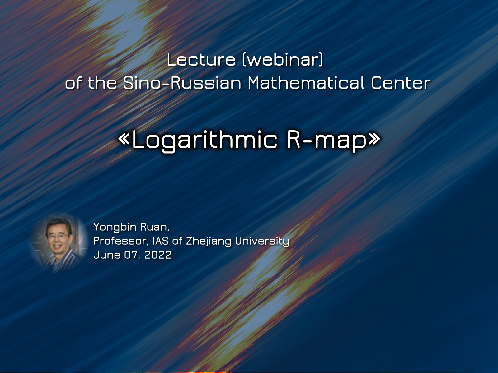 «Logarithmic R-map» 07.06.2022